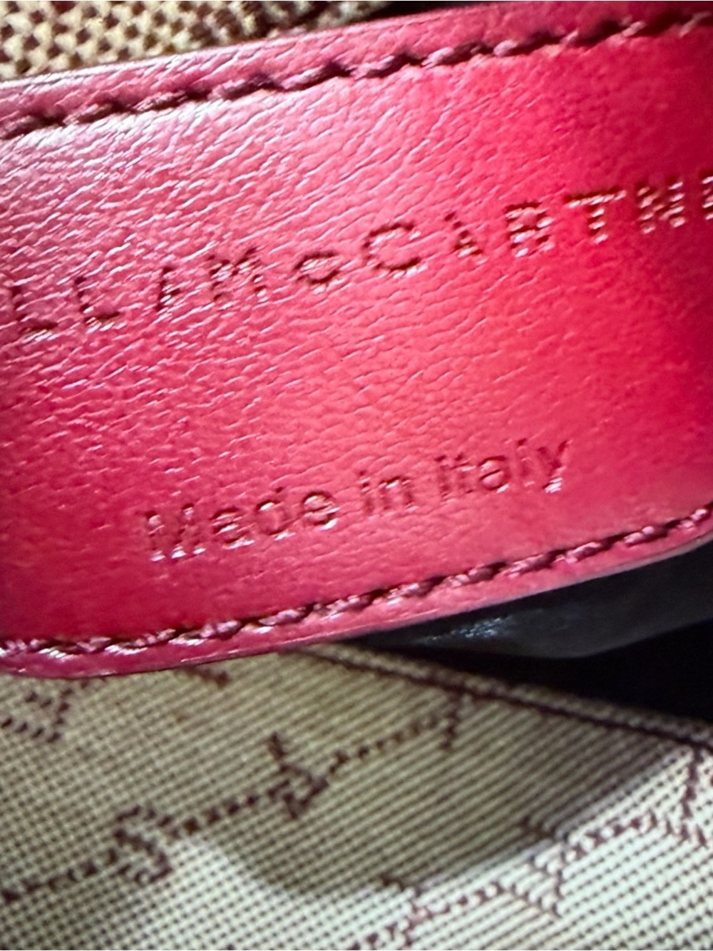 Stella McCartney Falabella Monogram Canvas Mini Tote Crossbody Bag 371223 - Picture 7 of 8